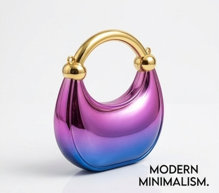 modern minimalist clutch